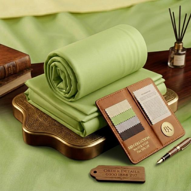 Wash & Wear Pistachio Green